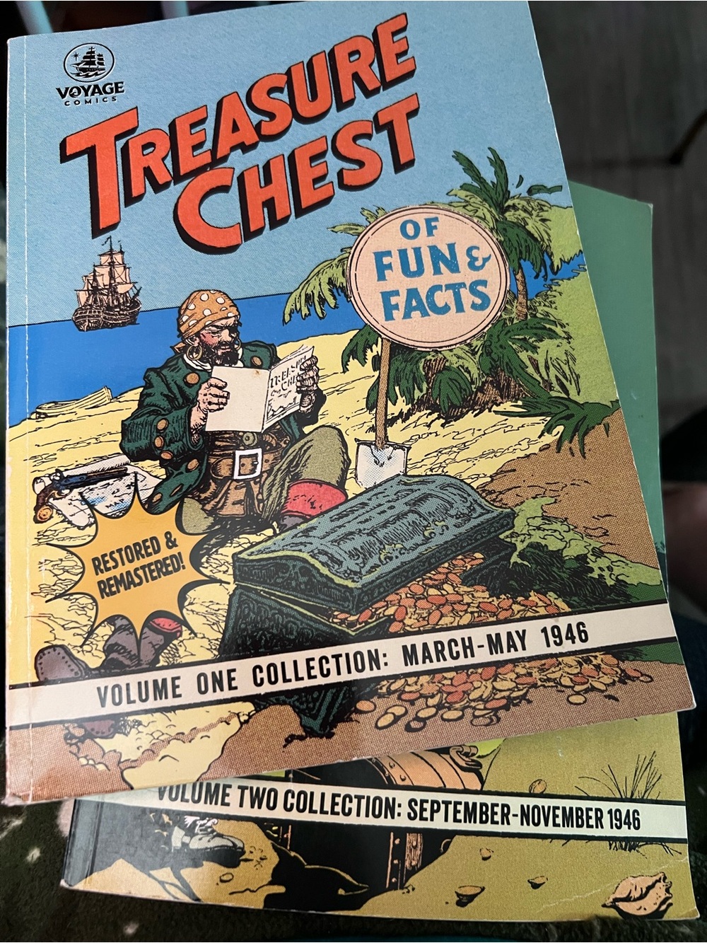 Treasure Chest of fun & facts, Volume One & Two Comics